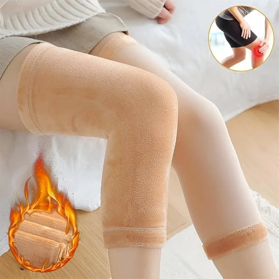 Unisex Wool Knee Length, Easy To Wear, Easy To Wash, Daily Wear Knee Warmer Pack Of 2 - Vizooshop_this_look_AVdw3f