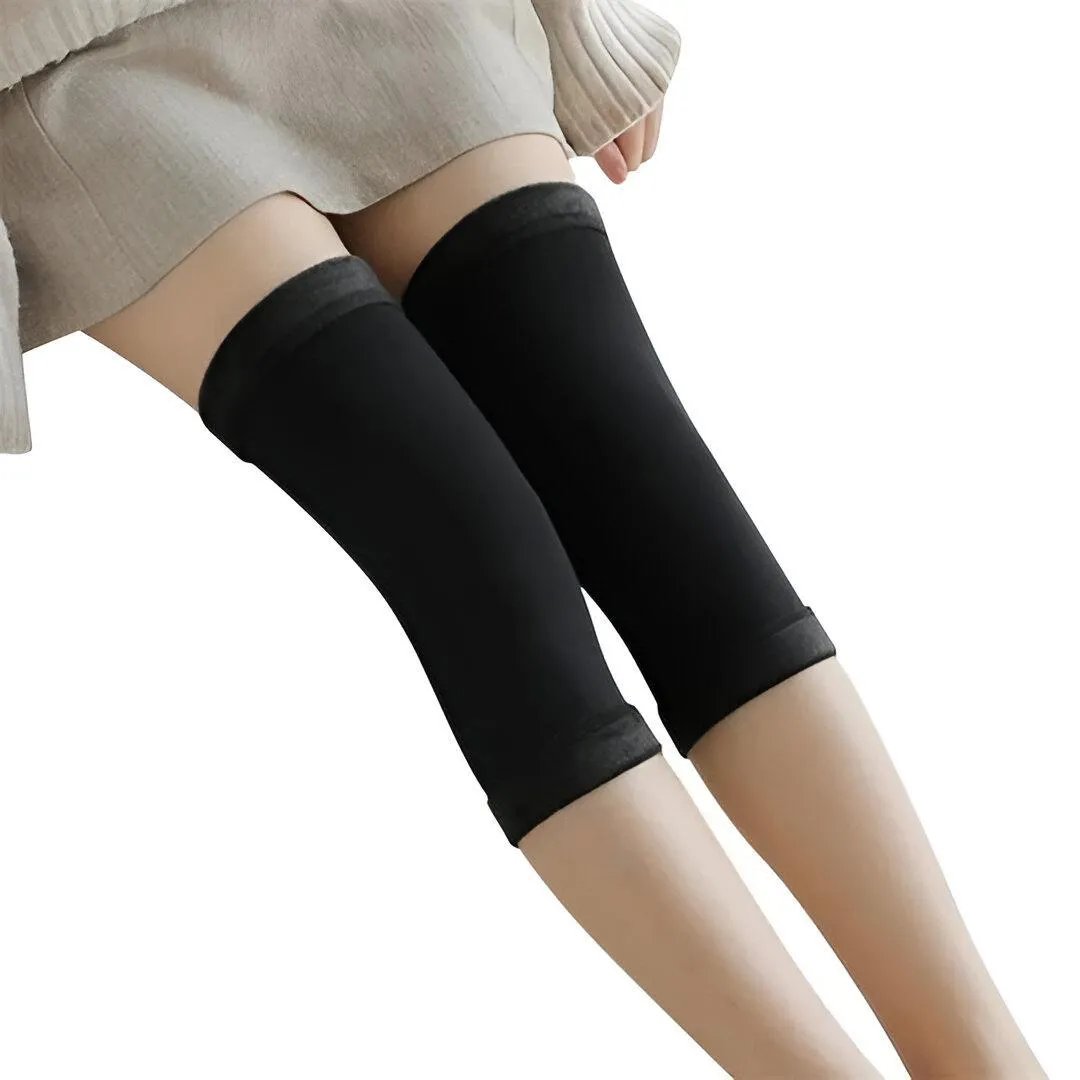 Unisex Wool Knee Length, Easy To Wear, Easy To Wash, Daily Wear Knee Warmer Pack Of 2 - Vizoo