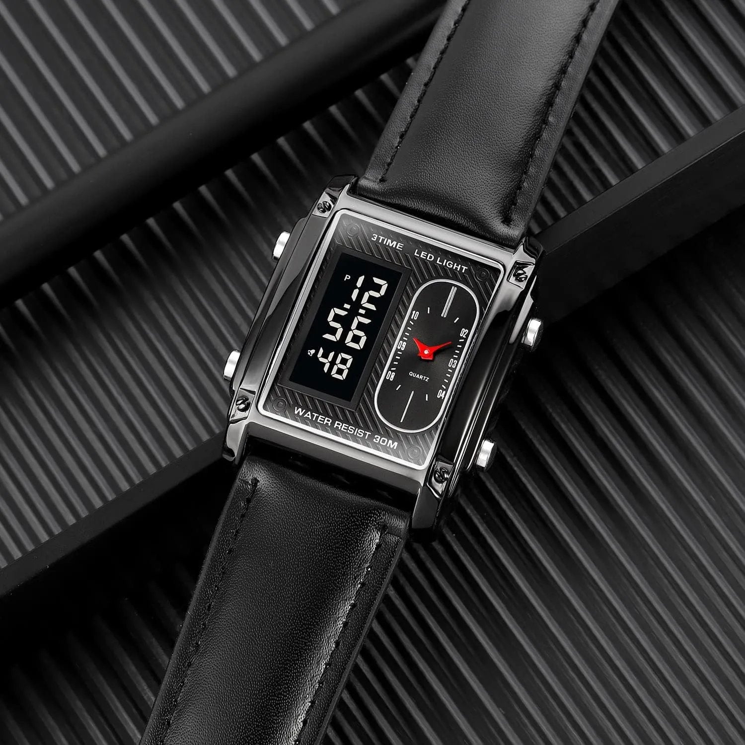 Original Skmei 1868 Boys New Style Design Famous Watch Digital Analog Mens Wrist Watches for Men Luxury Watch - Without Box-Watch-Vizoo-Vizoo