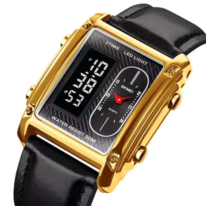 Original Skmei 1868 Boys New Style Design Famous Watch Digital Analog Mens Wrist Watches for Men Luxury Watch - Without Box-Watch-Vizoo-Vizoo